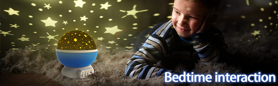 Star Master Dream Color Changing Rotating Projection Lamp