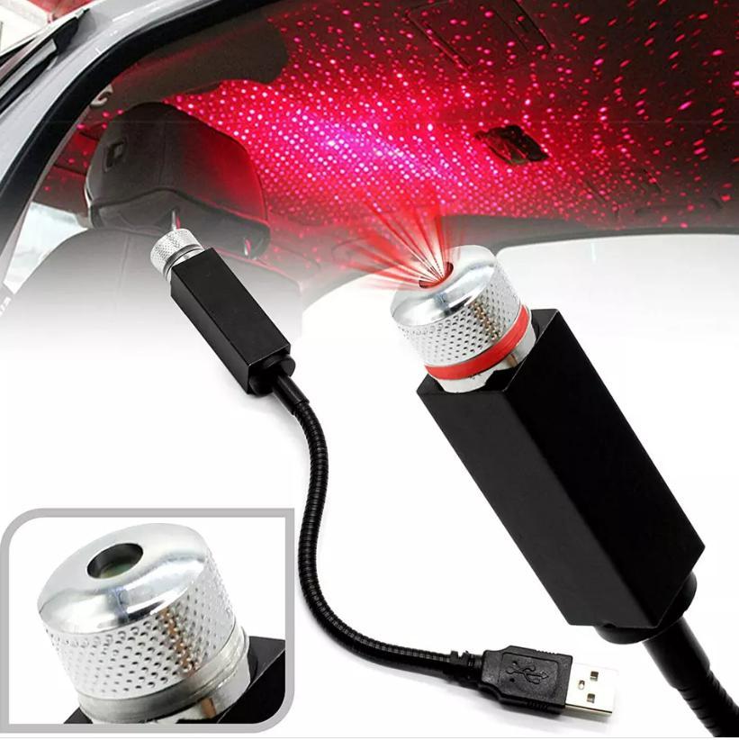 USB Star projector for Ceiling (Red)