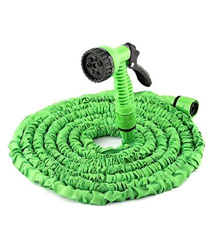 Plastic Hose Pipe with Spray Gun to Watering Garden and Washing Cars